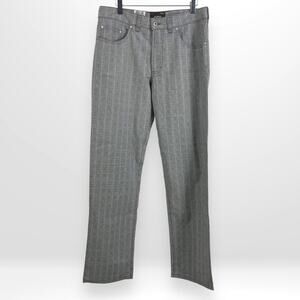 GARDEUR Black White Plaid Check Pants